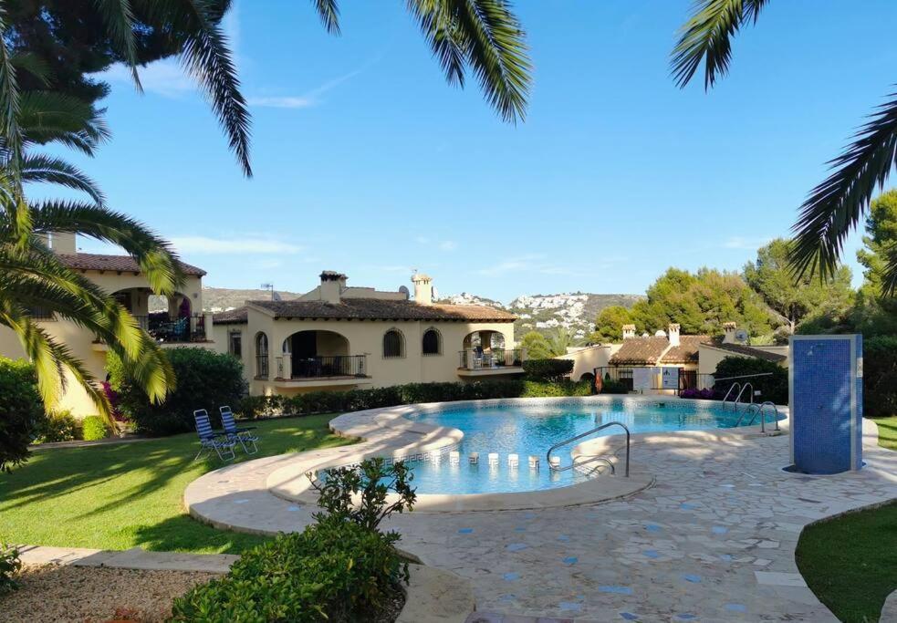 Apartamento En Moraira Con Piscina Exteriér fotografie