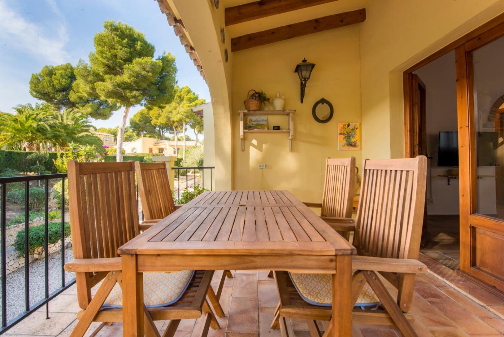 Apartamento En Moraira Con Piscina Exteriér fotografie